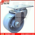 3 Inch Steel Swivel Caster with Gray Cast Iron Wheel